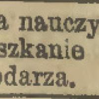 Za mieszkanie i życie Za mieszkanie i życie, 1897