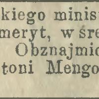 Emeryt szuka zajęcia, 1898