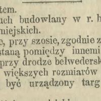 Ożywiony ruch budowlany, 1899