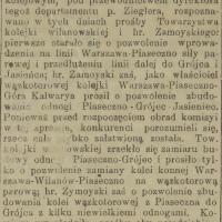 Rzecz szybko załatwiona, 1899