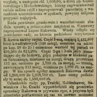 Rakowiec nie na sprzedaż, 1900