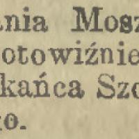 Rabunek u Weinberga, 1900