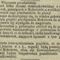 Przyłączenie, 1901