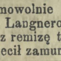 Okna na zajezdnię, 1901