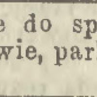 Buraki do sprzedania, 1902