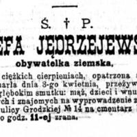 Obywatelka ziemska, 1902