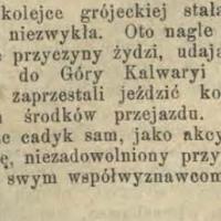 Bojkot kolejki. 1902