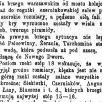 Klęska jest nie małą, 1903