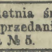 Klaczka średniej miary, 1903