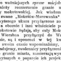Zwolennicy i oponenci, 1904