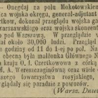 Przegląd wojska, 1904