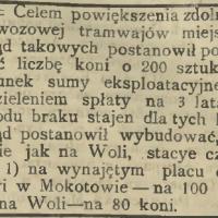 Więcej koni, 1904