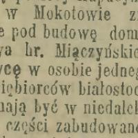 Place zniwelowane, 1904