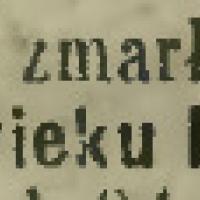 Zmarł wyrobnik, 1904