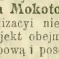Inżenier Lindley, 1906