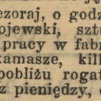 Rabunek na Dolnej, 1907