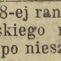 Kompanja na odpust, 1907