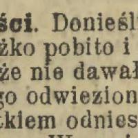 Zgon ofiary napaści, 1907