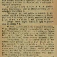 Szczęśliwy traf, 1907