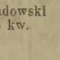 Łabędziówka, 1907