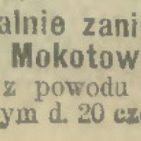 Z powodu niespodzianki, 1907