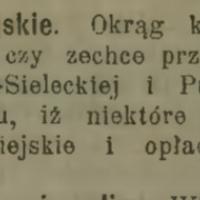 Szosy miejskie, 1908