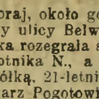 Zajście Zajście, 1908