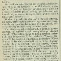 Z sądu wojennego, 1908