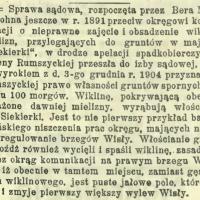 Wiklina i mielizny, 1910