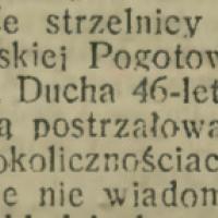 Postrzał, 1911