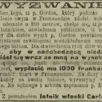 Wyzwanie Carlosa, 1912