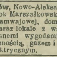 Dom komfortowy, 1912