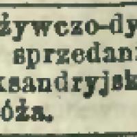 Sklep do sprzedania. Nowoaleksandryjska. 1912