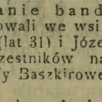 Aresztowanie bandytów, 1913