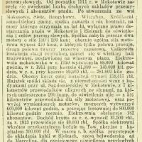 Elektrownia Mokotów, 1913