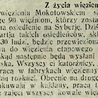 Na Sybir, 1913