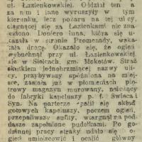 Pożar za miastem, 1913