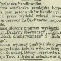 Wycieczka handlowców, 1913