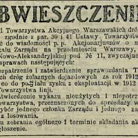 Zebranie ogólne, 1913