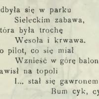 Pilot gawronem, 1913