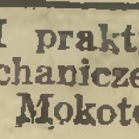 Potrzebni praktykanci, 1913