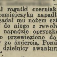 Przed północą pod rogatką, 1913