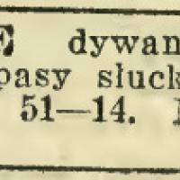 Naprawa pasów słuckich, 1913