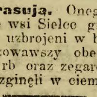 Bandyci grasują, 1913