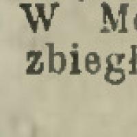 Ujęcie zbiegłej