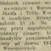 Napad na małżeństwo, 1913