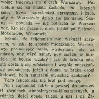 W obronie śniegu