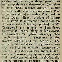 Szkoła gospodarstwa domowego Szkoła gospodarstwa domowego, 1914