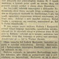 Odwet za postępowanie Odwet za postępowanie, 1914