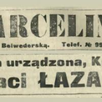Wina odleżałe. Tańce modernistyczne. Przygrywają Bracia Łazarew. Marcelin. 1914